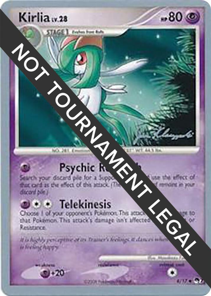 Kirlia 2008 Jason Klaczynski 8/17 (World Championship Decks)  | Good Games Adelaide SA