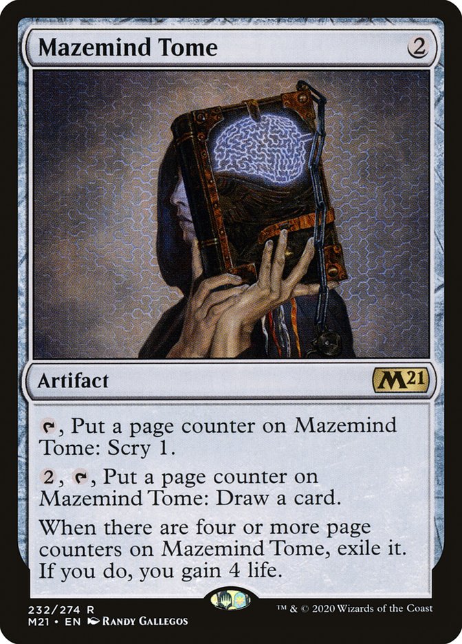 Mazemind Tome [Core Set 2021] | Good Games Adelaide SA