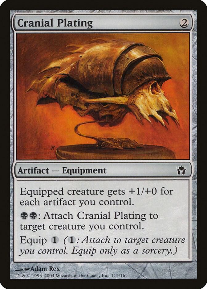 Cranial Plating 113 (Fifth Dawn)  - Foil | Good Games Adelaide SA