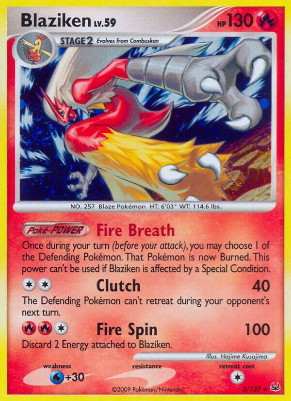 Blaziken 3/127 (Platinum)  - Holofoil | Good Games Adelaide SA
