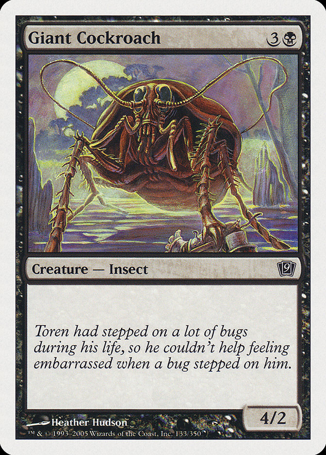 Giant Cockroach 133 (9th Edition)  | Good Games Adelaide SA