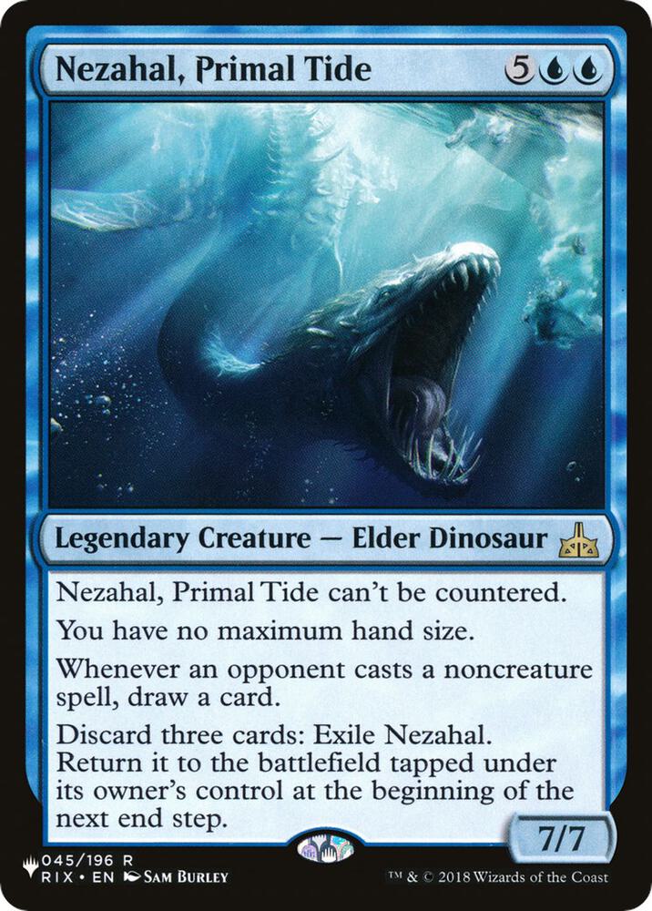 Nezahal Primal Tide 045/196 (The List Reprints)  | Good Games Adelaide SA