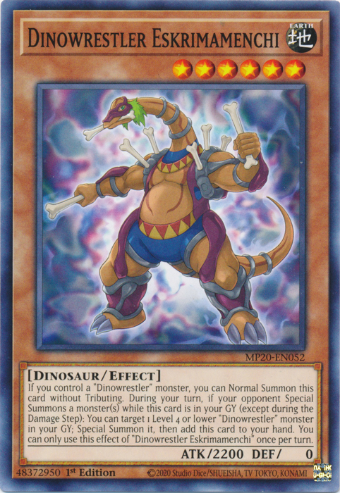Dinowrestler Eskrimamenchi [MP20-EN052] Common | Good Games Adelaide SA