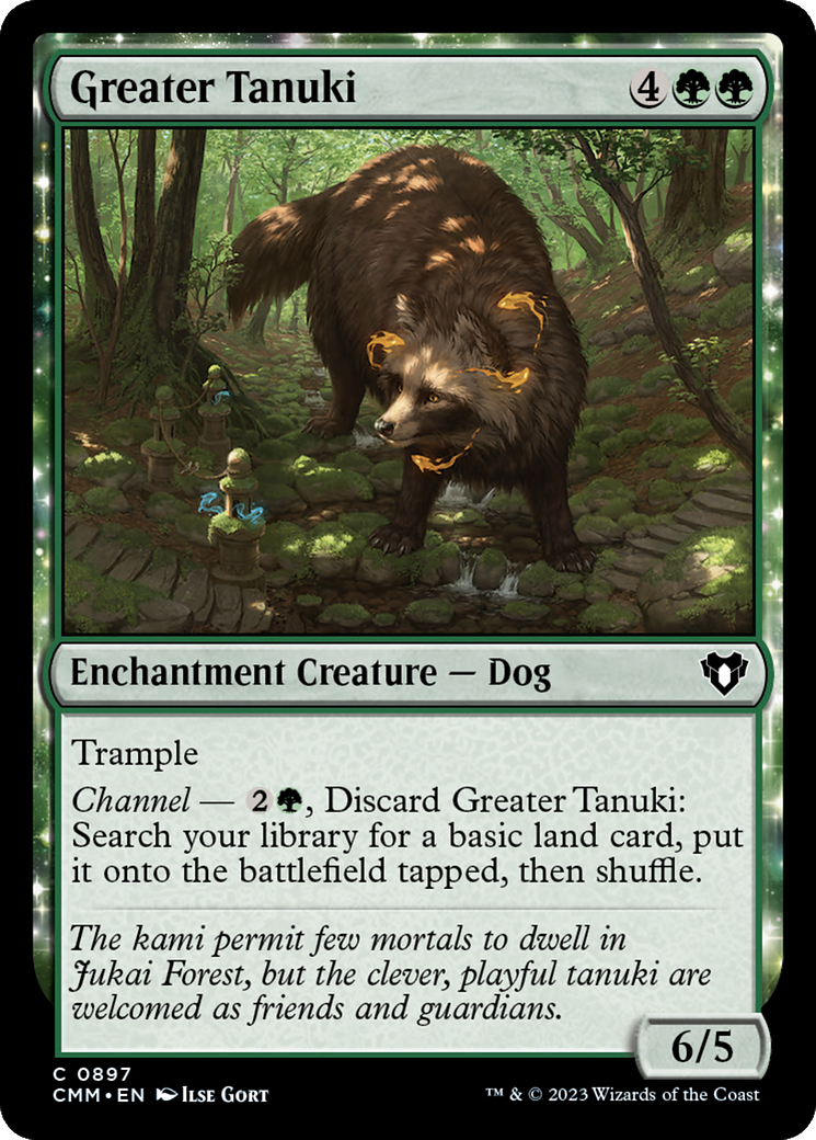 Greater Tanuki [Commander Masters] | Good Games Adelaide SA