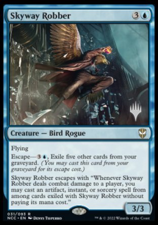 Skyway Robber (Promo Pack) [Streets of New Capenna Commander Promos] | Good Games Adelaide SA