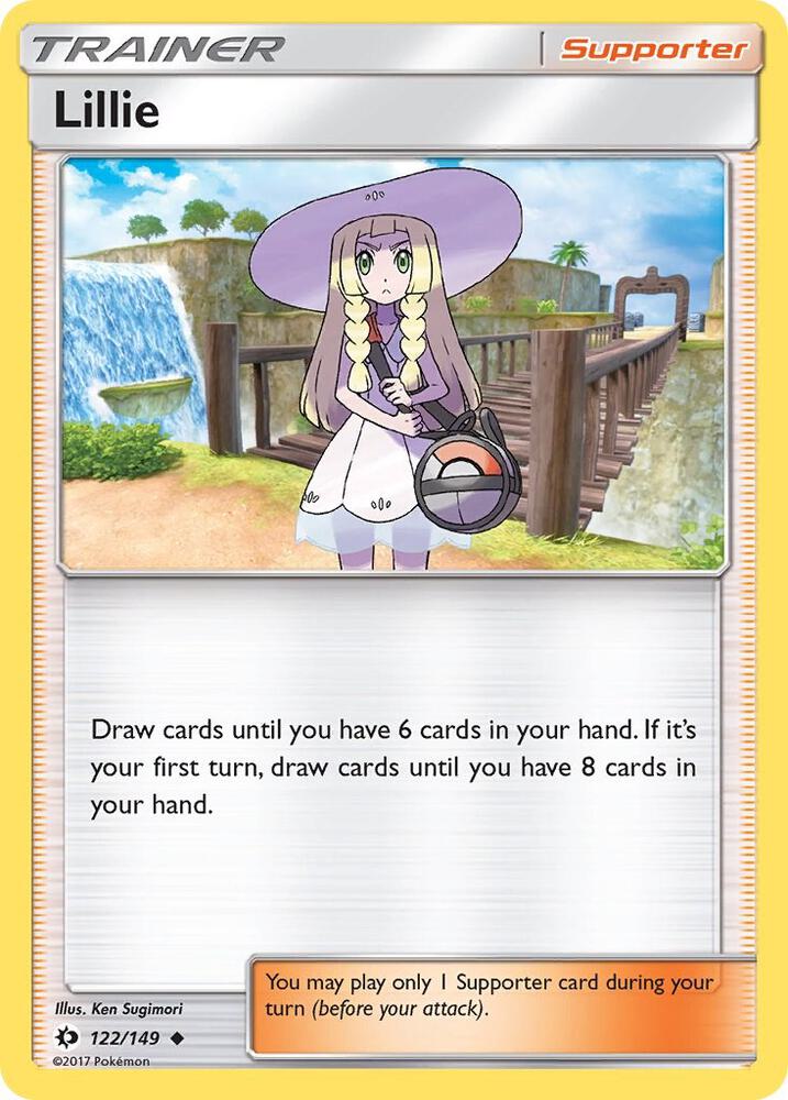 Lillie 122/149 (SM Base Set)  | Good Games Adelaide SA