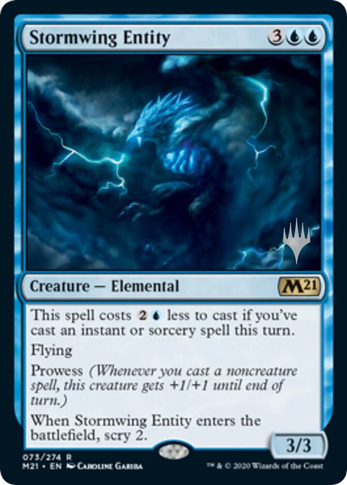 Stormwing Entity 73 (Promo Pack: Core Set 2021)  - Foil | Good Games Adelaide SA