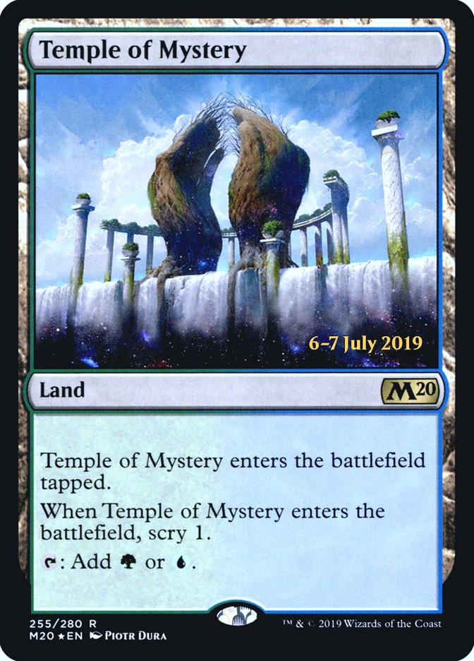 Temple of Mystery  [Core Set 2020 Prerelease Promos] | Good Games Adelaide SA