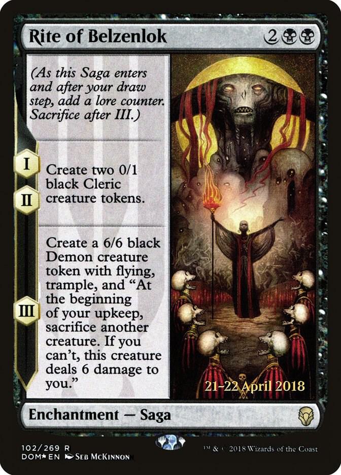 Rite of Belzenlok 102 (Prerelease Cards)  - Foil | Good Games Adelaide SA