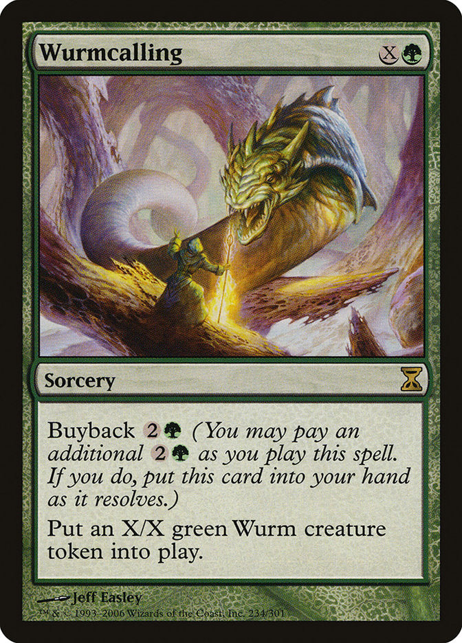 Wurmcalling 234 (Time Spiral)  - Foil | Good Games Adelaide SA