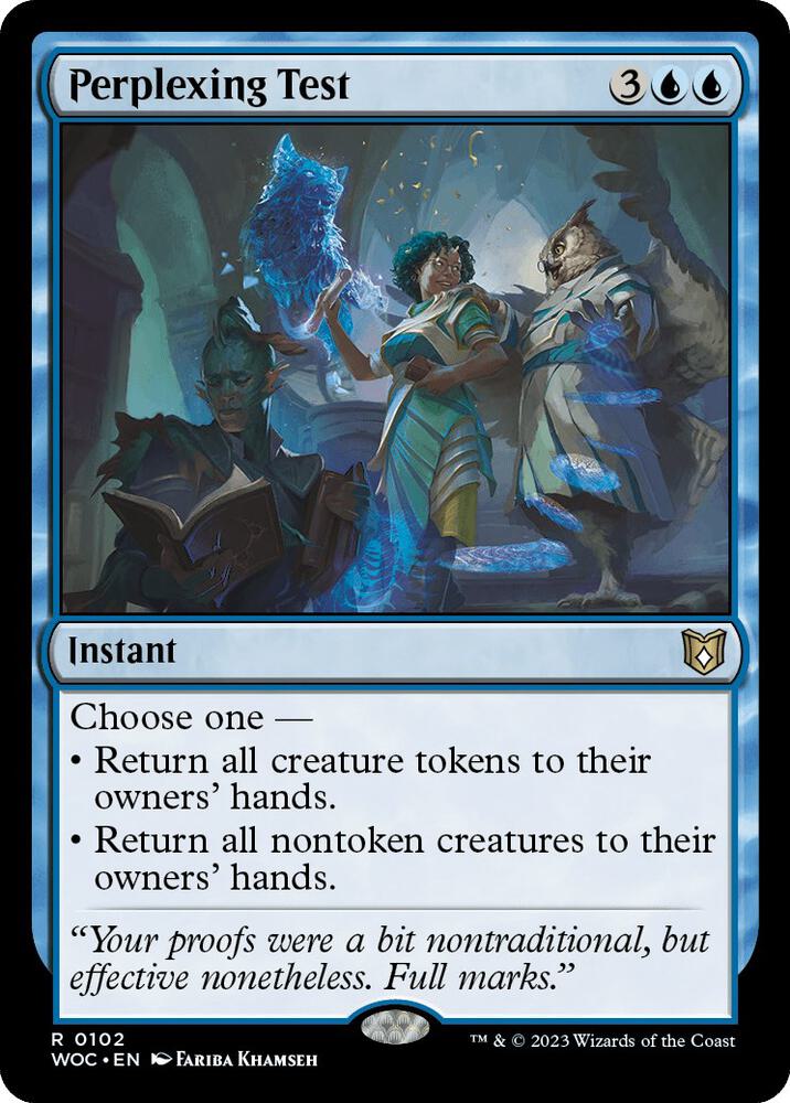 Perplexing Test 102 (Commander: Wilds of Eldraine)  | Good Games Adelaide SA