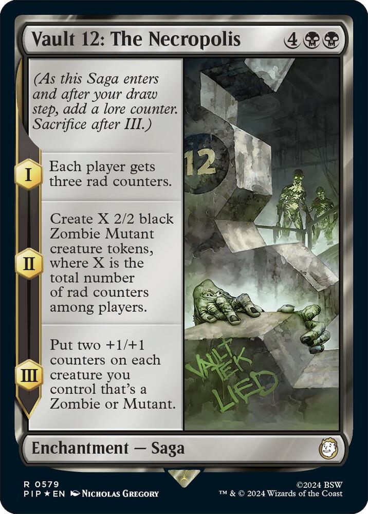 Vault 12: The Necropolis 579 (Universes Beyond: Fallout)  - Foil | Good Games Adelaide SA