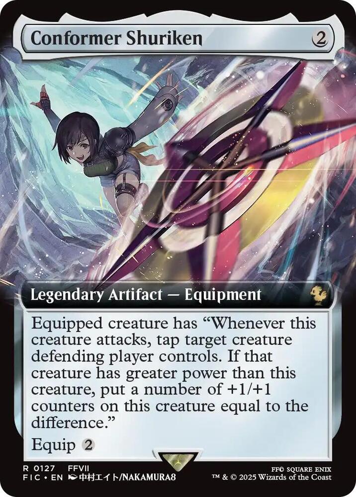 Conformer Shuriken 127 (Commander: FINAL FANTASY)  - Extended Art | Good Games Adelaide SA