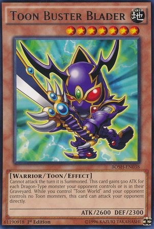 Toon Buster Blader [BOSH-EN038] Rare | Good Games Adelaide SA