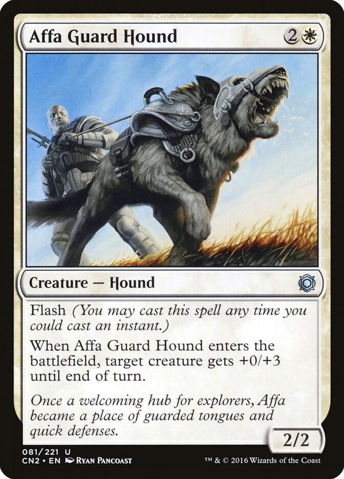 Affa Guard Hound 81 (Conspiracy: Take the Crown)  - Foil | Good Games Adelaide SA