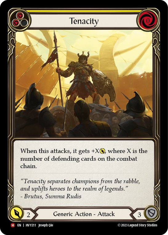 Tenacity [HVY211] (Heavy Hitters)  Rainbow Foil | Good Games Adelaide SA