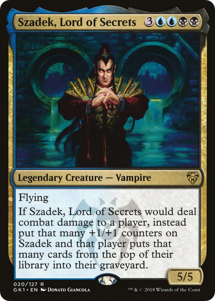 Szadek, Lord of Secrets 20 (Guilds of Ravnica: Guild Kits)  | Good Games Adelaide SA