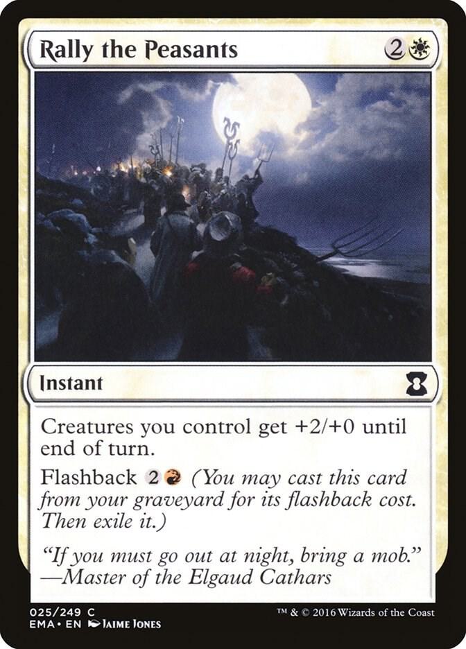 Rally the Peasants 25 (Eternal Masters)  | Good Games Adelaide SA