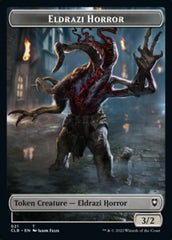 Horror // Eldrazi Horror Double-sided Token [Commander Legends: Battle for Baldur's Gate Tokens] | Good Games Adelaide SA