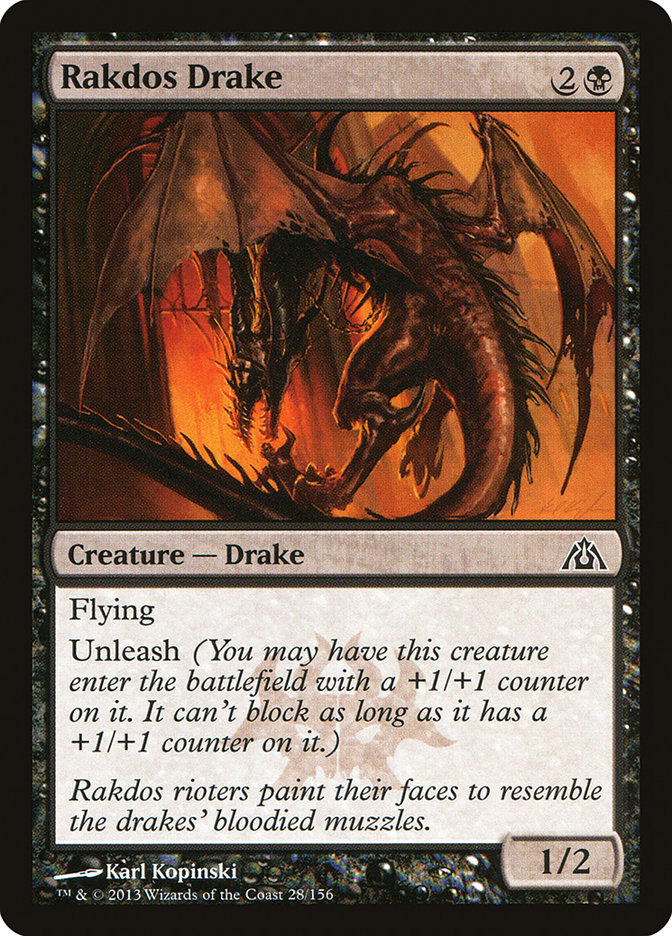 Rakdos Drake [Dragon's Maze] | Good Games Adelaide SA
