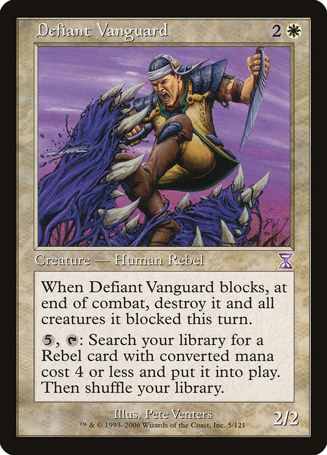 Defiant Vanguard 5 (Timeshifted)  - Foil | Good Games Adelaide SA