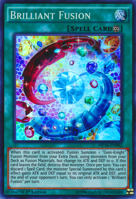 Brilliant Fusion [MP16-EN082] Super Rare | Good Games Adelaide SA
