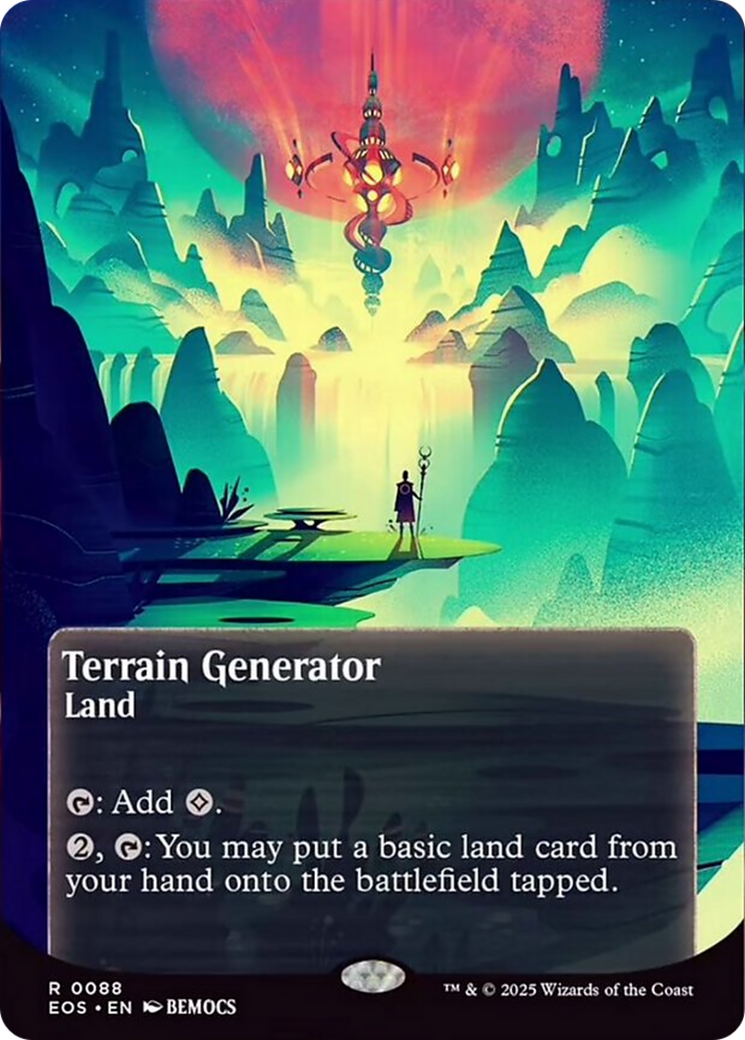 Terrain Generator (0088) (Borderless) [Edge of Eternities: Stellar Sights] | Good Games Adelaide SA