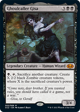 Ghoulcaller Gisa [Commander Collection: Black] | Good Games Adelaide SA
