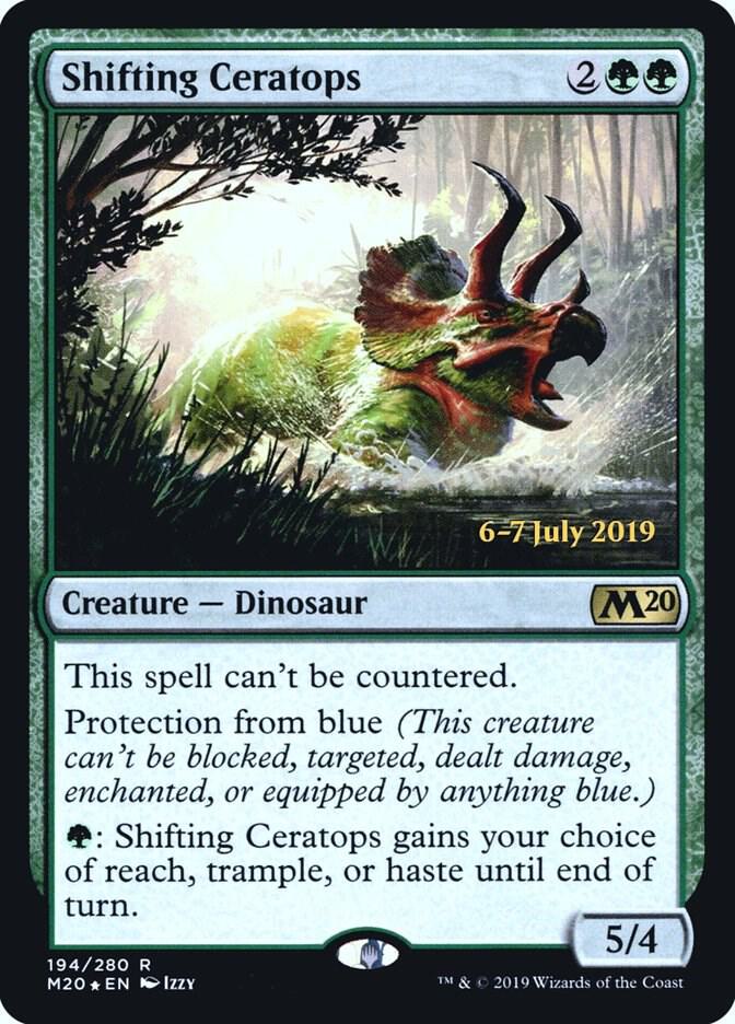 Shifting Ceratops 194 (Prerelease Cards)  - Foil | Good Games Adelaide SA