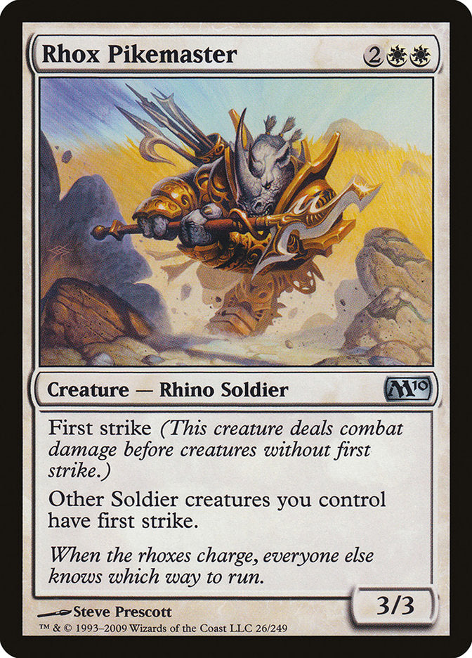 Rhox Pikemaster 26/249 (Magic 2010 (M10))  | Good Games Adelaide SA