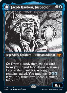 Jacob Hauken Inspector Showcase 320 (Innistrad: Crimson Vow)  - Foil | Good Games Adelaide SA