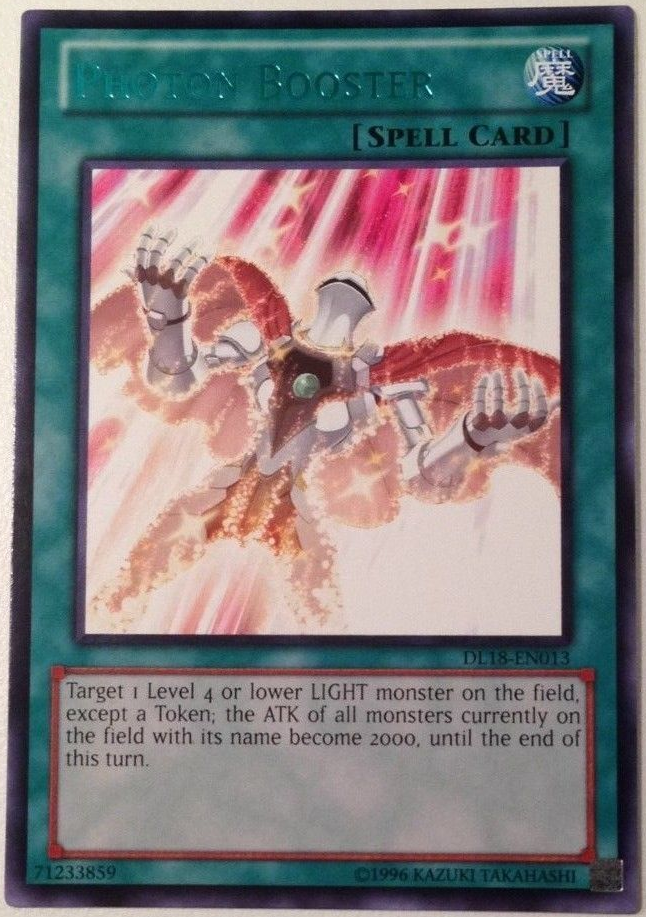 Photon Booster (Green) [DL18-EN013] Rare | Good Games Adelaide SA