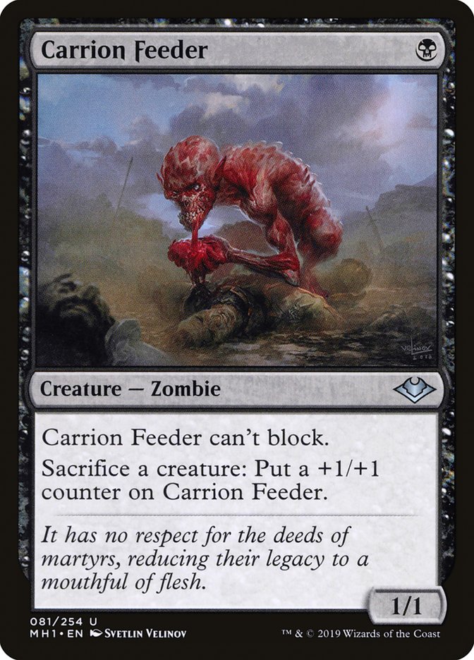Carrion Feeder 81 (Modern Horizons)  - Foil | Good Games Adelaide SA