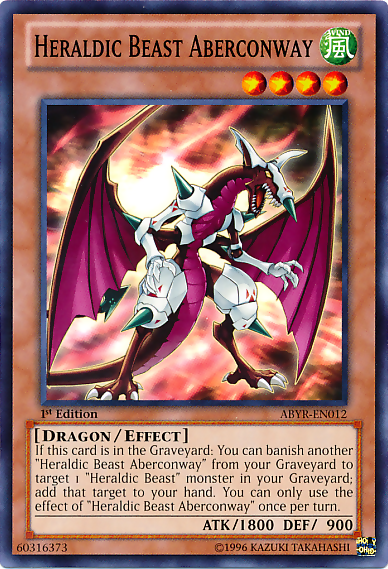Heraldic Beast Aberconway [ABYR-EN012] Common | Good Games Adelaide SA