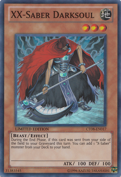 XX-Saber Darksoul [CT08-EN017] Super Rare | Good Games Adelaide SA