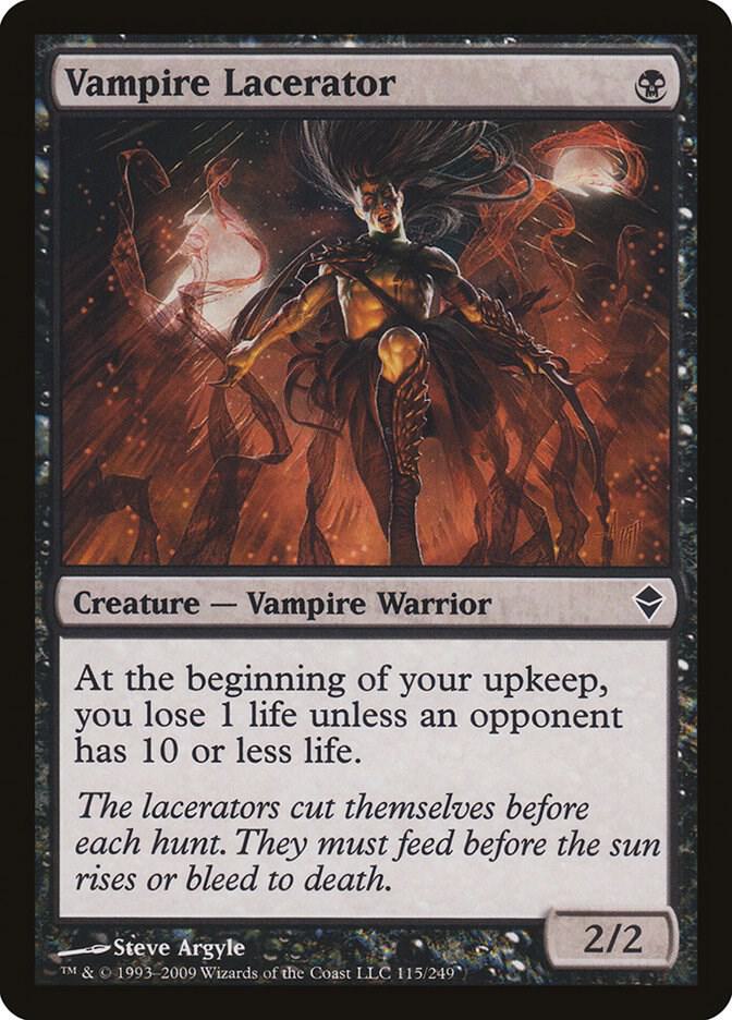 Vampire Lacerator 115 (Zendikar)  | Good Games Adelaide SA