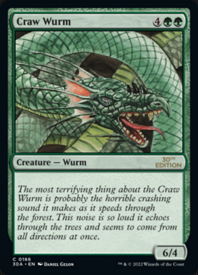 Craw Wurm [30th Anniversary Edition] | Good Games Adelaide SA