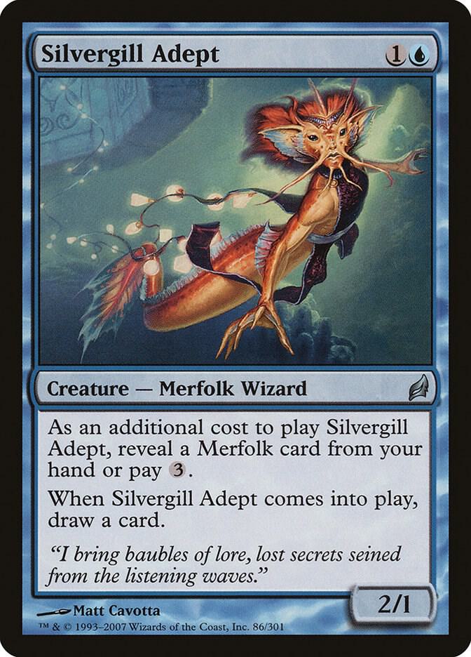Silvergill Adept 86 (Lorwyn)  - Foil | Good Games Adelaide SA