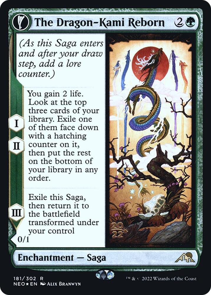 The Dragon Kami Reborn 181 (Prerelease Cards)  - Foil | Good Games Adelaide SA