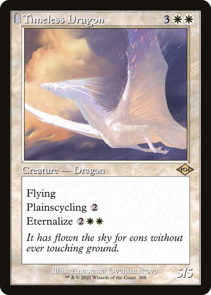 Timeless Dragon Retro Frame 388 (Modern Horizons 2)  | Good Games Adelaide SA