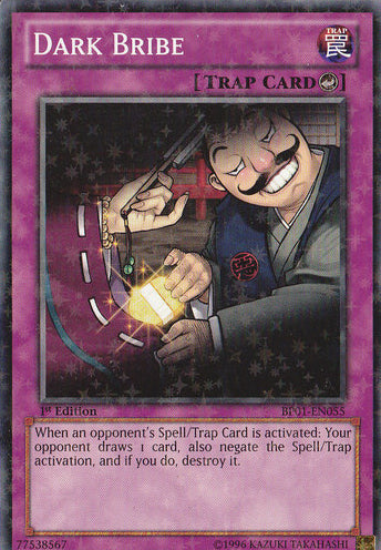 Dark Bribe [BP01-EN055] Starfoil Rare | Good Games Adelaide SA