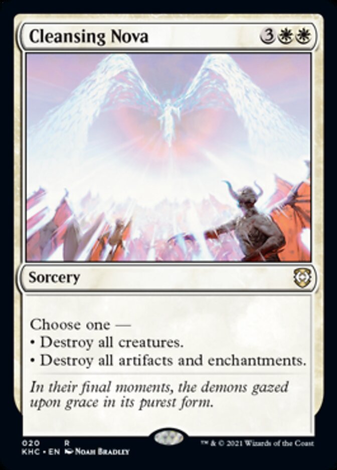 Cleansing Nova [Kaldheim Commander] | Good Games Adelaide SA