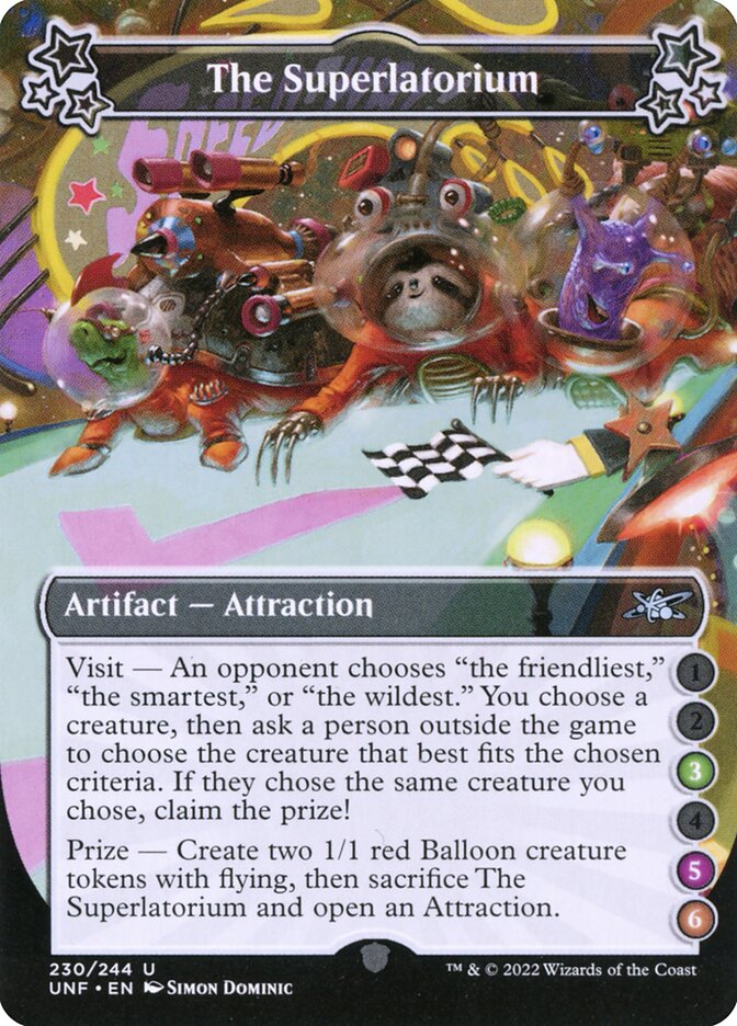 The Superlatorium 230 (Unfinity)  - Foil | Good Games Adelaide SA