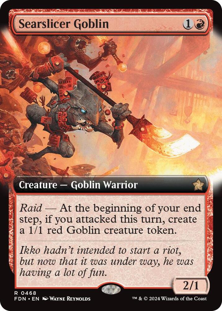 Searslicer Goblin 468 (Foundations)  | Good Games Adelaide SA