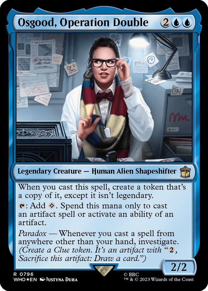 Osgood, Operation Double 796 (Universes Beyond: Doctor Who)  - Foil | Good Games Adelaide SA