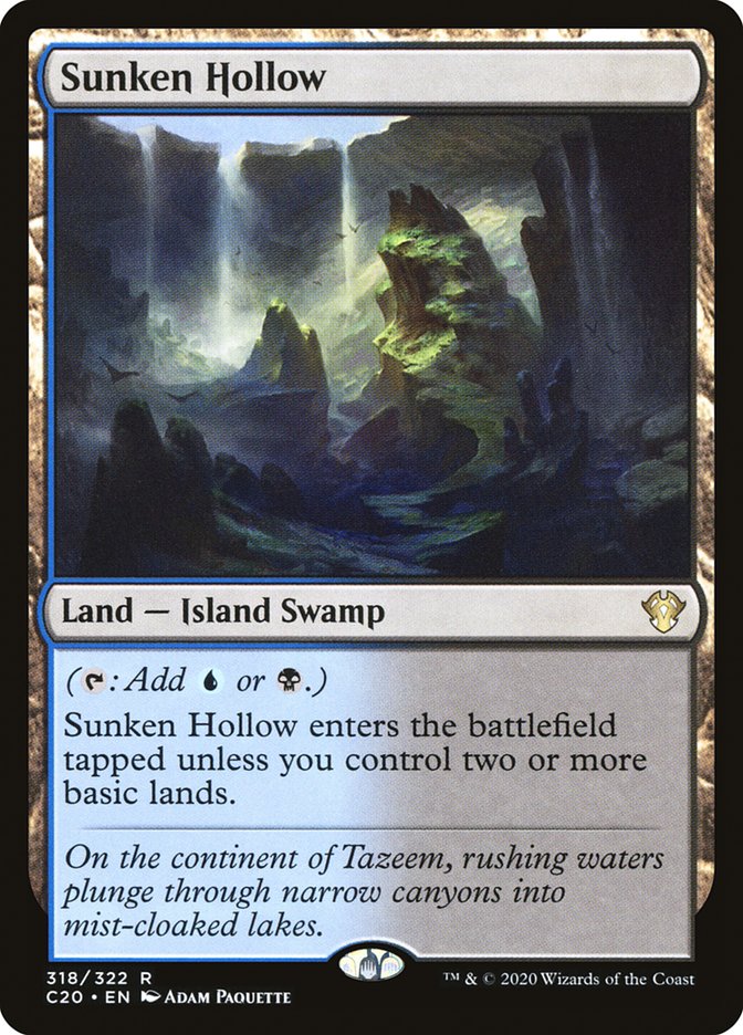 Sunken Hollow [Commander 2020] | Good Games Adelaide SA