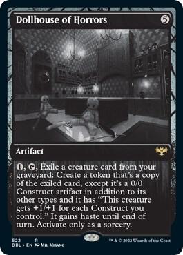 Dollhouse of Horrors 522 (Innistrad: Double Feature)  - Foil | Good Games Adelaide SA