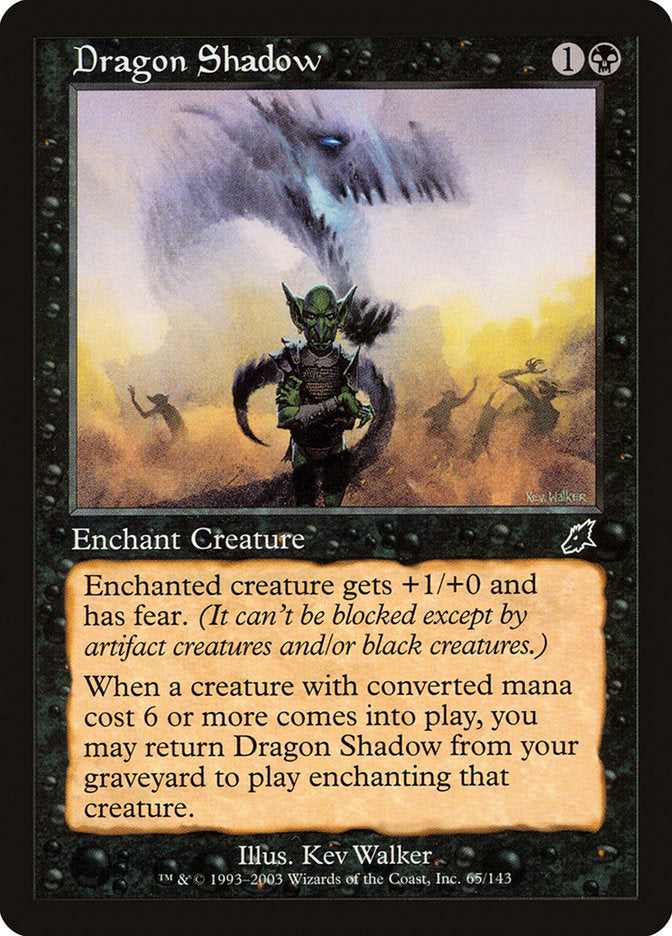 Dragon Shadow 65 (Scourge)  - Foil | Good Games Adelaide SA
