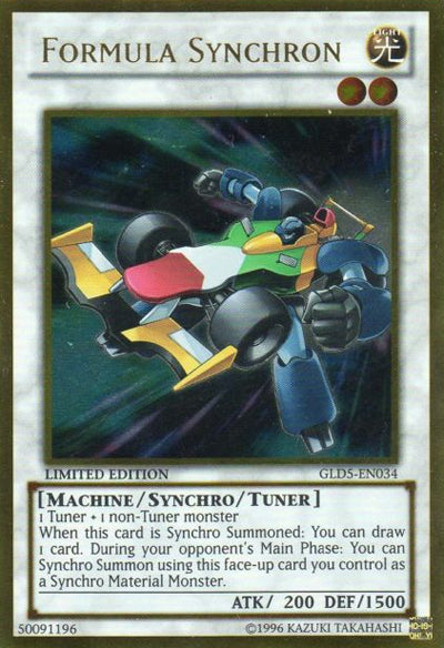 Formula Synchron [GLD5-EN034] Gold Rare | Good Games Adelaide SA