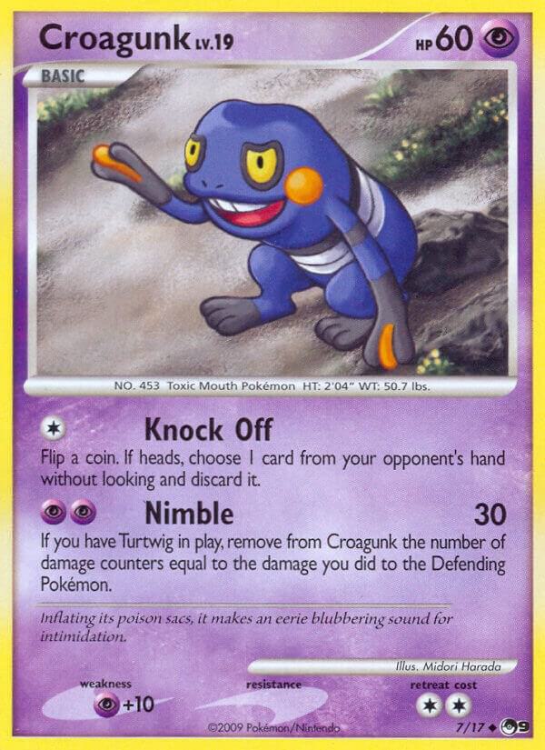 Croagunk 007/017 (POP Series 9)  | Good Games Adelaide SA